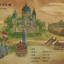 托尔王城中心地图