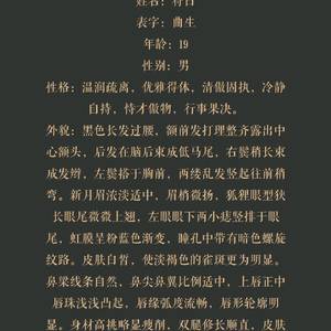 简要设定
