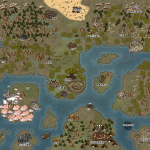 《万相·起源》世界地图