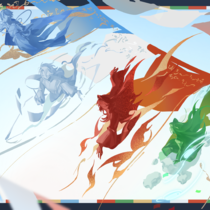 终于——没有画完！*笑