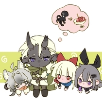 可爱队友和海怪刺身都笑纳了